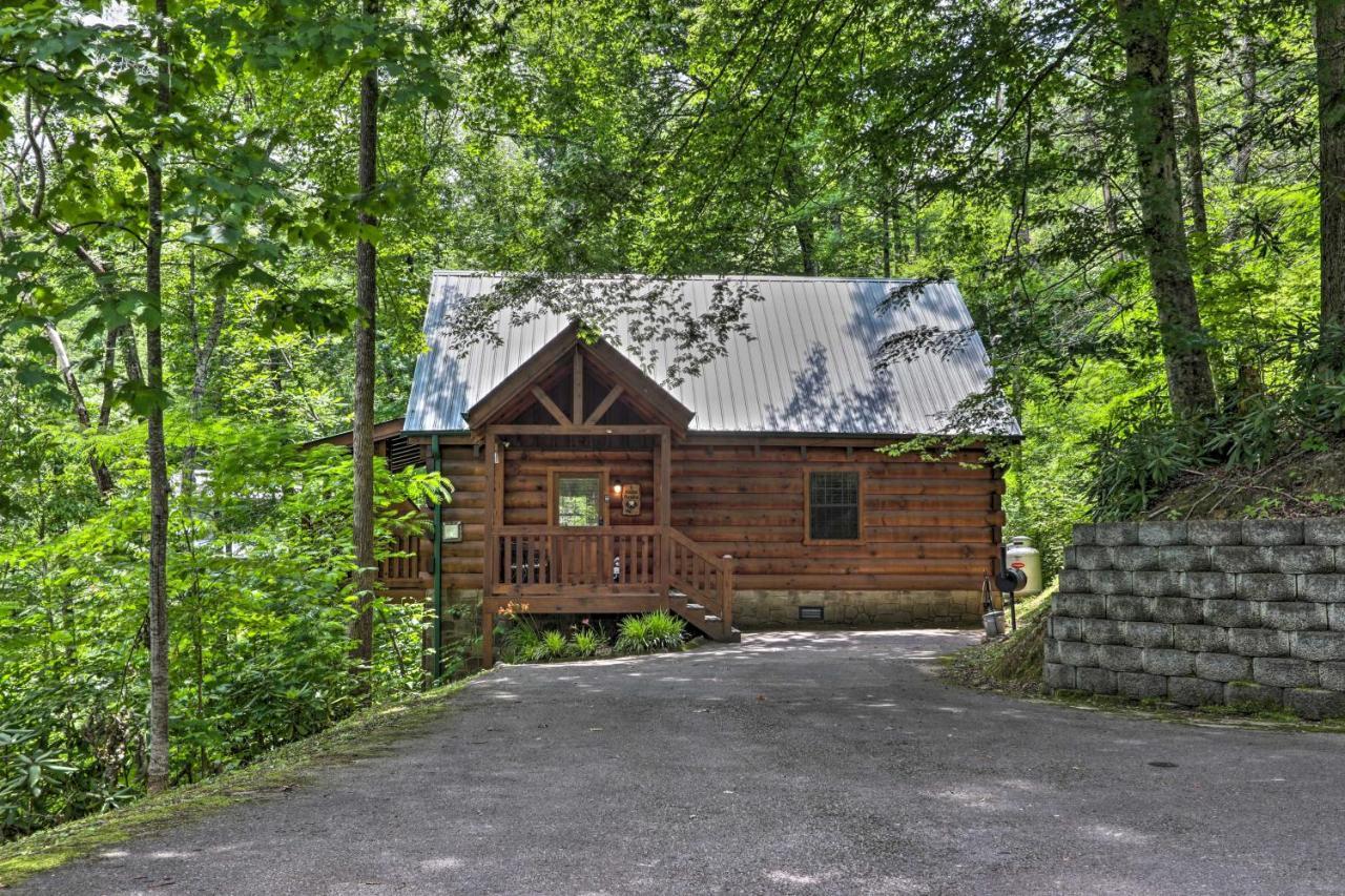 فيلا Gatlinburg Mountainside Escape With Deck And Hot Tub! المظهر الخارجي الصورة