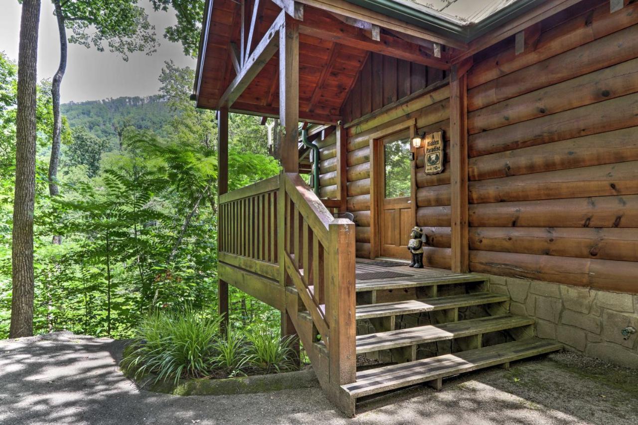 فيلا Gatlinburg Mountainside Escape With Deck And Hot Tub! المظهر الخارجي الصورة